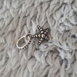 Pandora beaded starfish pendant